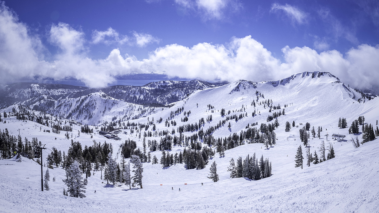 Snowfall in the Sierra will be affected by climate change.