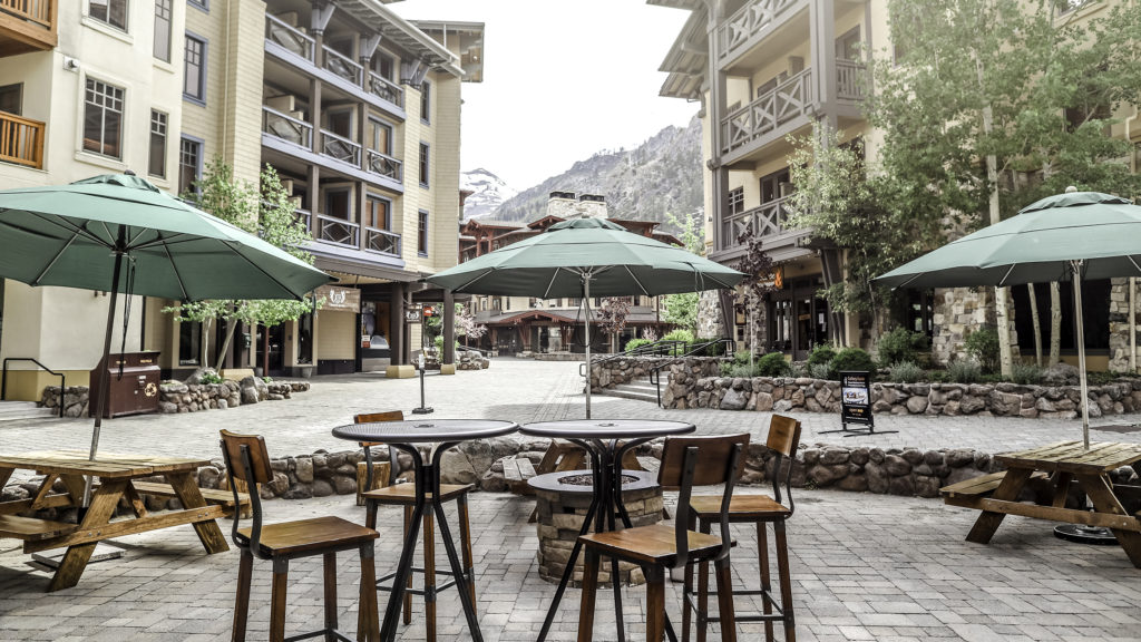 The Patio at the Auld Dubliner in Squaw Valley