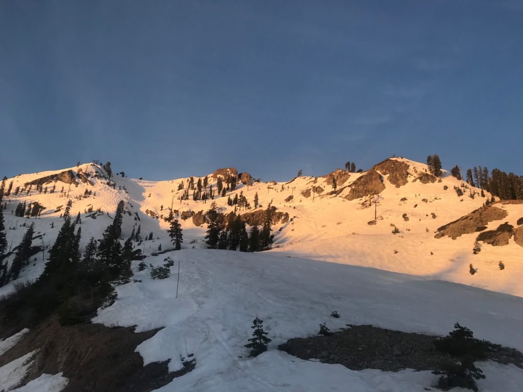 KT-22 in late April 2021, taken by Mountain Manager Jimmy King
