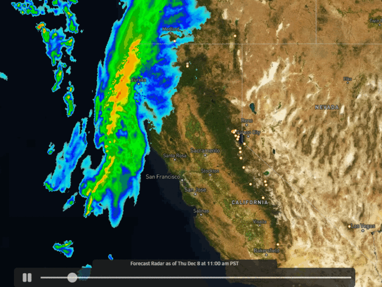 A Quick 36 Inches Thursday Night Palisades Tahoe at Lake Tahoe