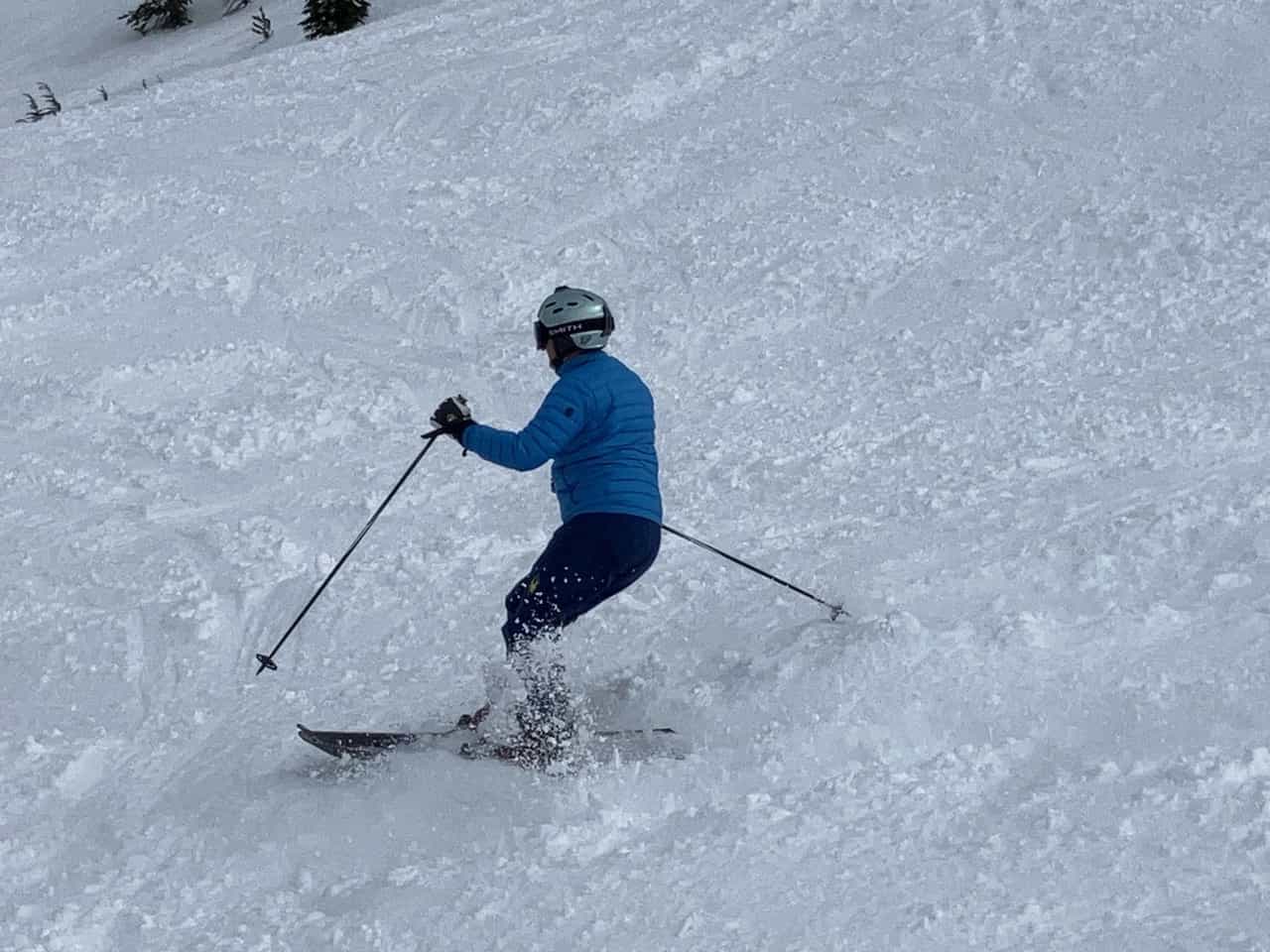 Skiing Wolverine Bowl
