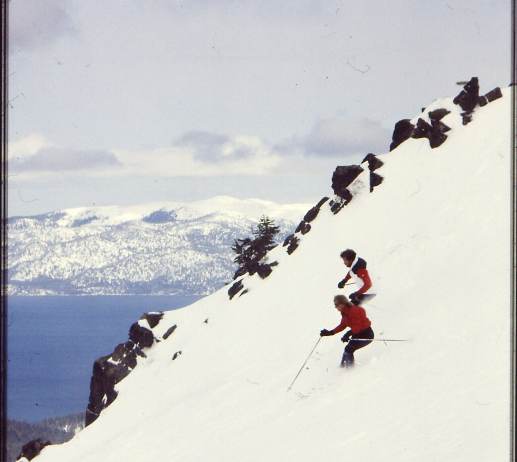 Chip Lambert skiing at Alpine