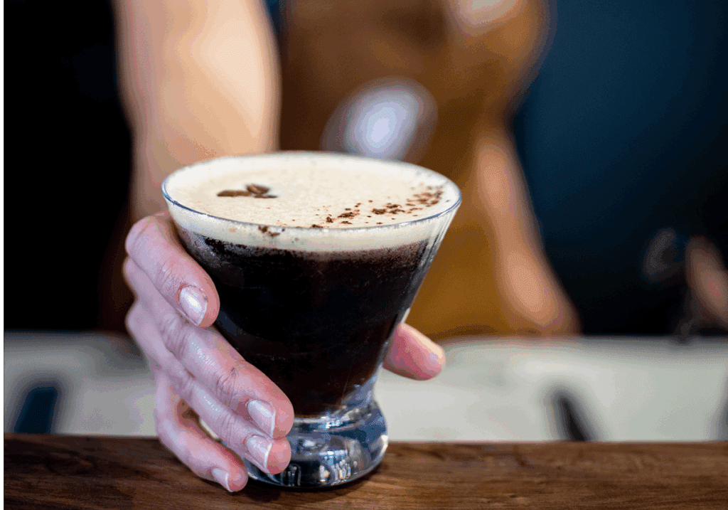 Espresso martini at Little Bear Cafe