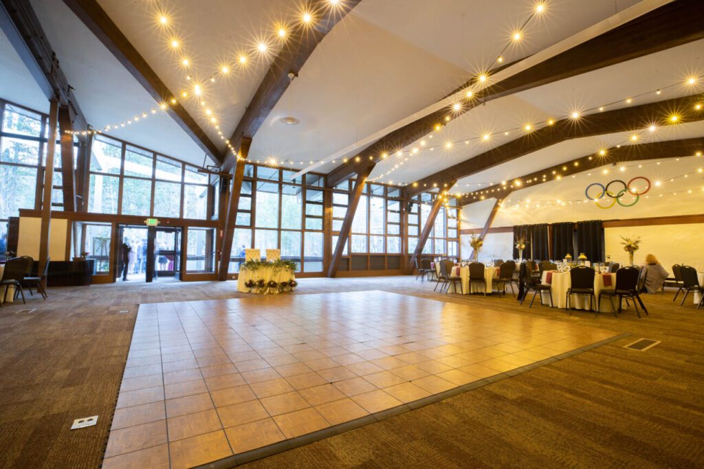 Dance floor at OVL reception