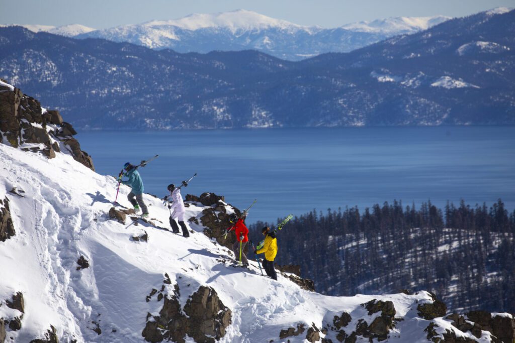 Mountain Guide overlooking Lake Tahoe