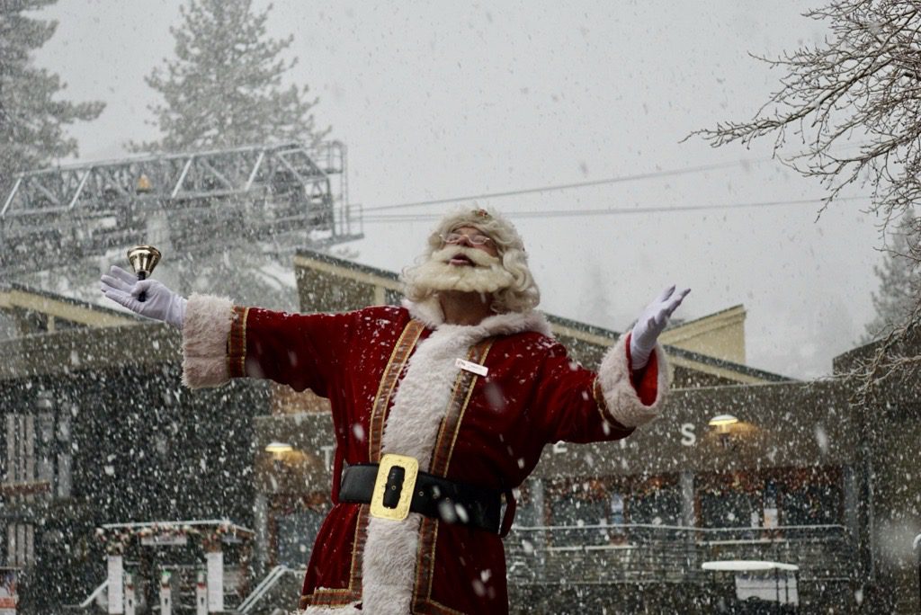 Santa in The Village