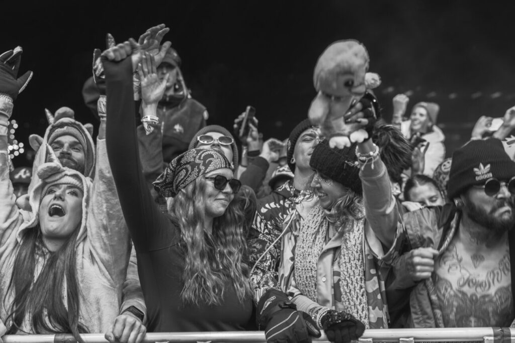 The crowd at Tahoe Live
