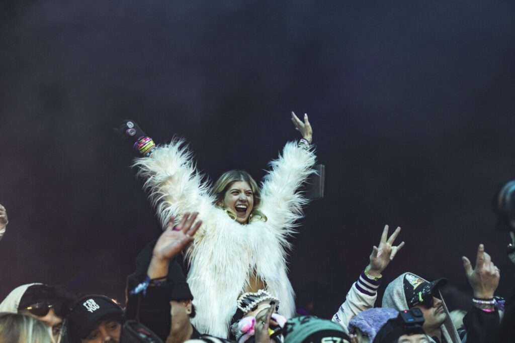 The crowd at Tahoe Live