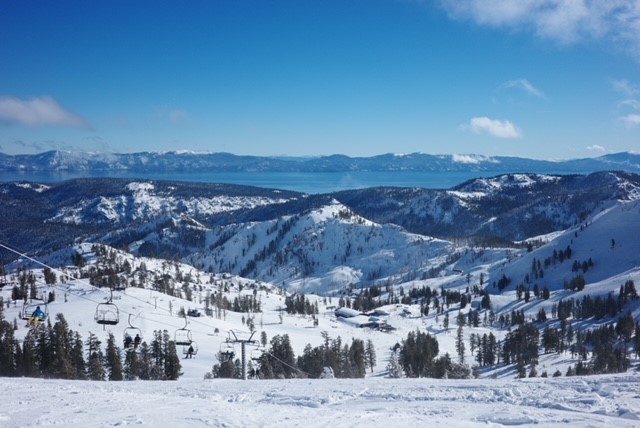 Bluebird skies at Alpine