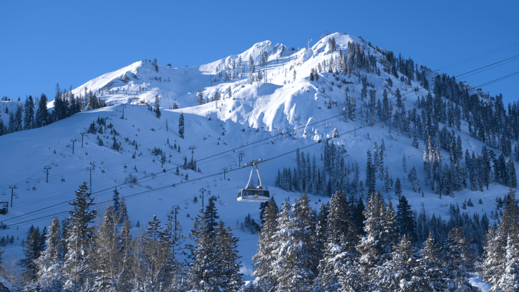 Aerial Tram with KT-22 in the back
