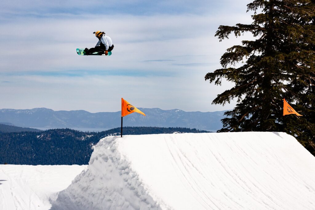 Tim Humphreys hitting the Gold Coast Jumps