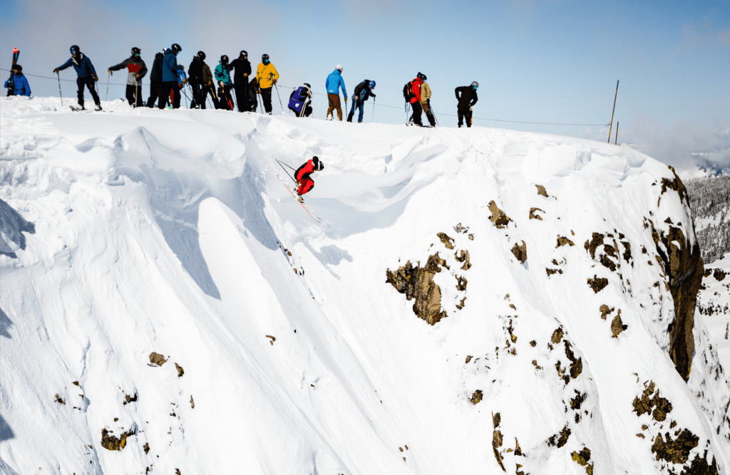 Ryan Faye dropping into Center Line