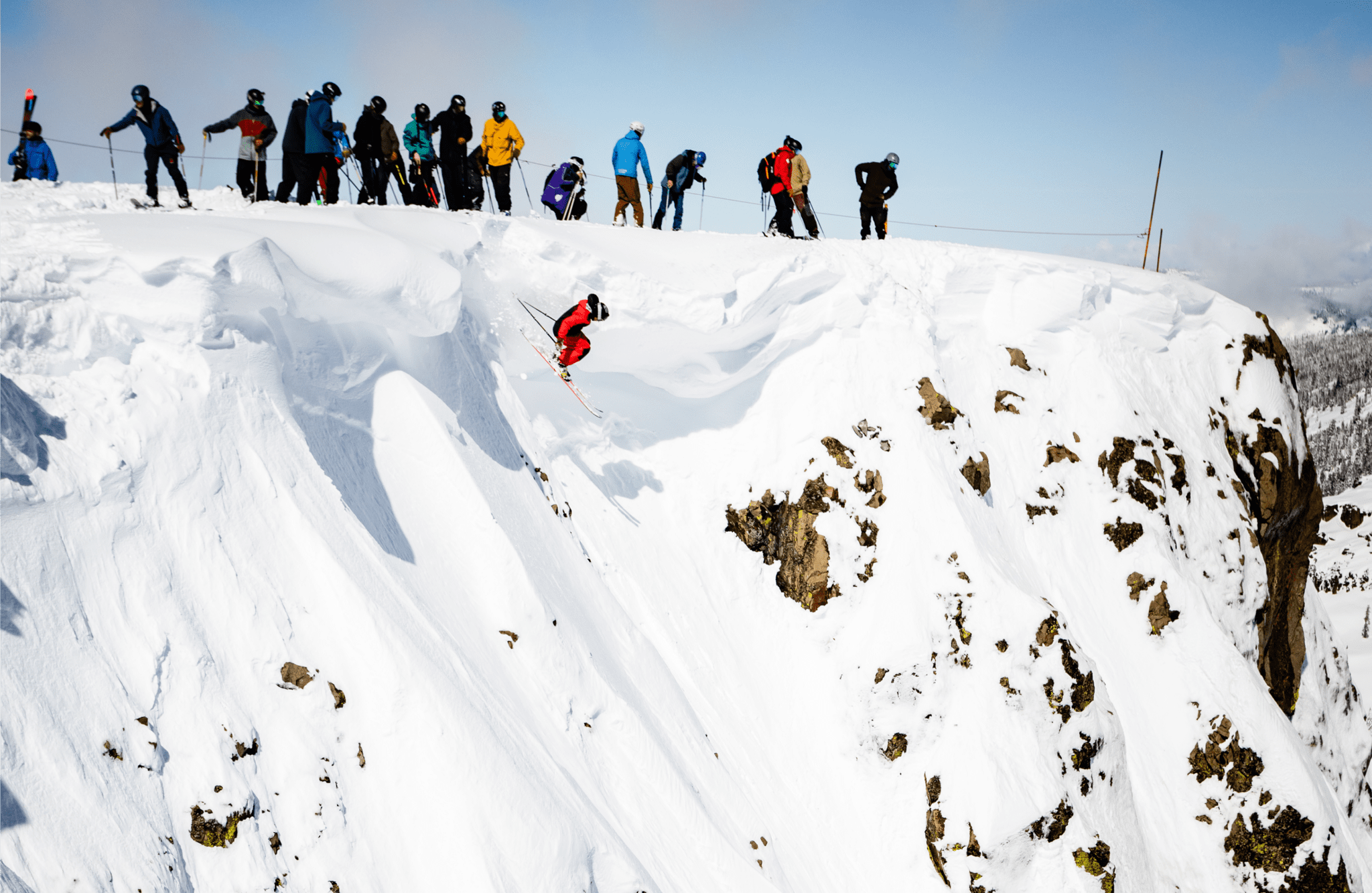 Ryan Faye dropping into Center Line