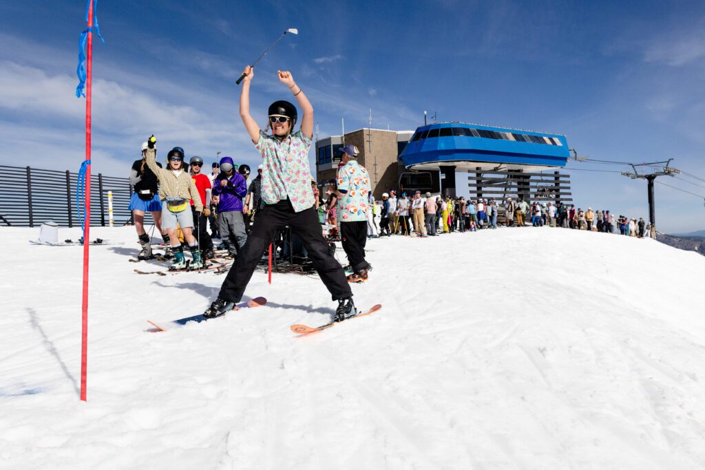 Snow Golf at Alpine