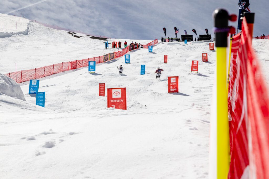 Toyota U.S. Mogul Freestyle Championships course