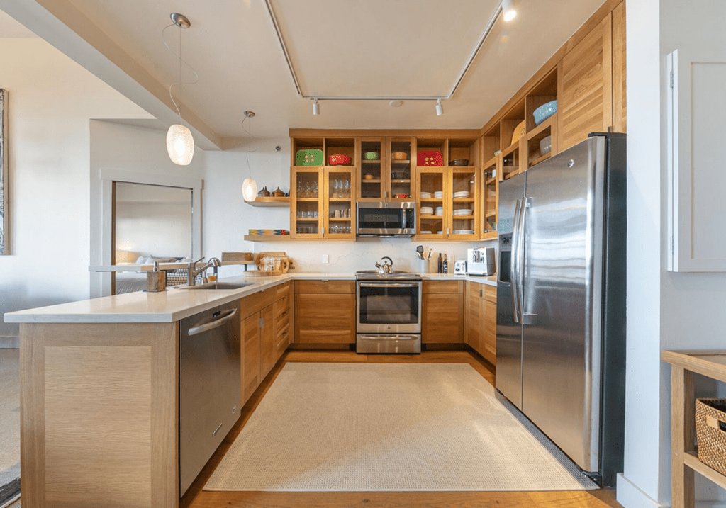 Premier plus suite (Palisades Vista) kitchen at Palisades Tahoe