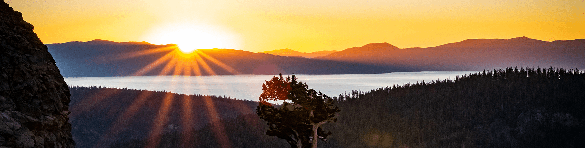 View of Lake Tahoe from the top of KT-22