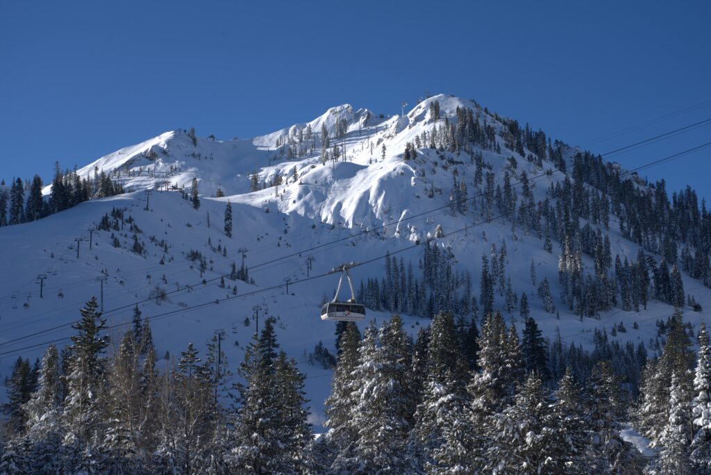 Aerial Tram with KT-22 in the back