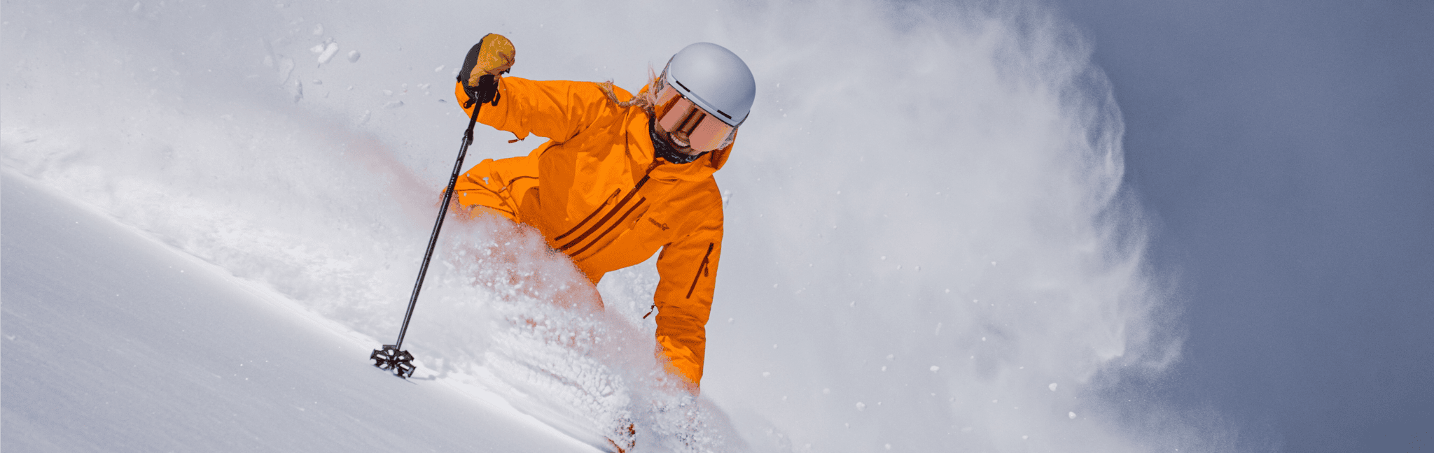 Amie Engerbretson powder carve