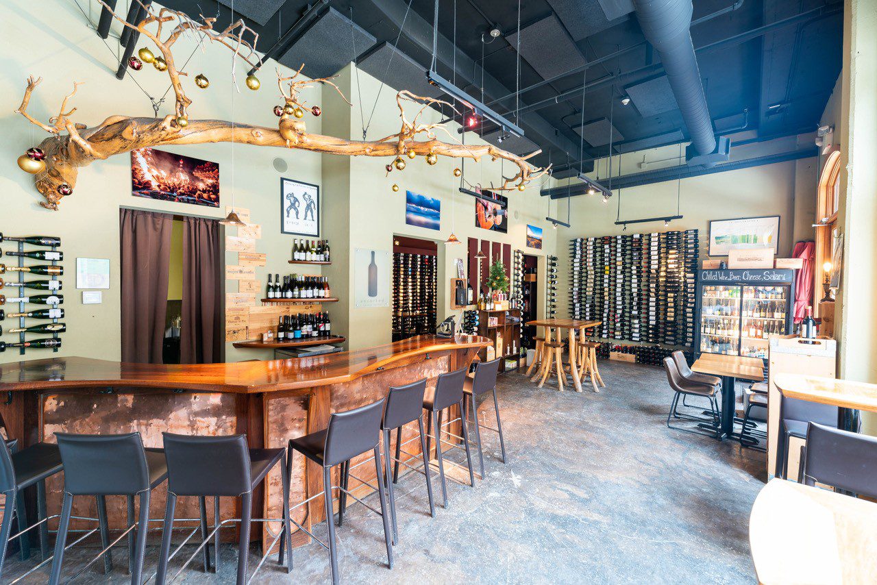 Uncorked Wine Bar Interior